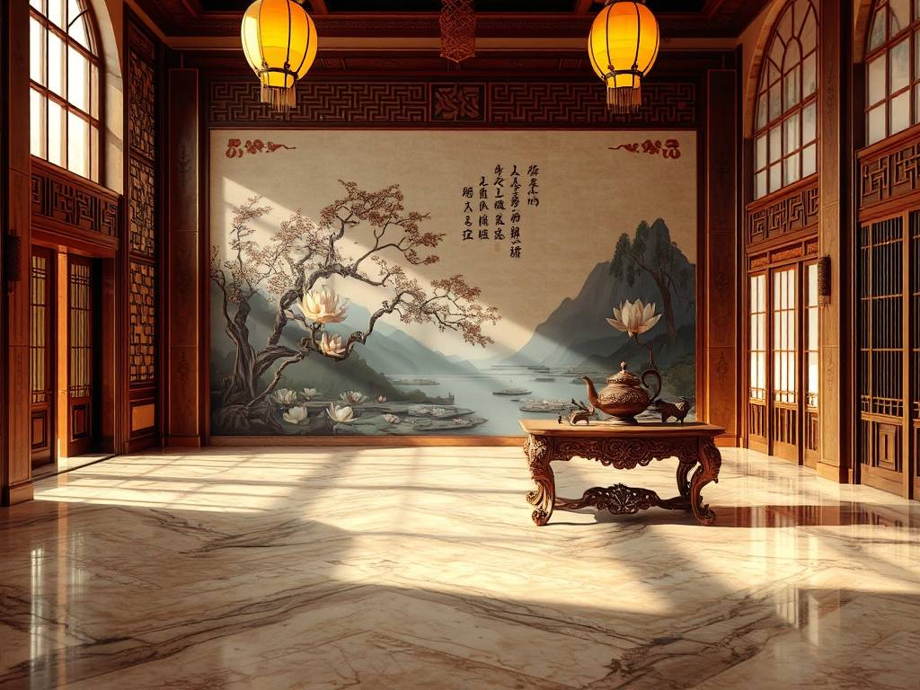 大玄关墙装饰图片欣赏
