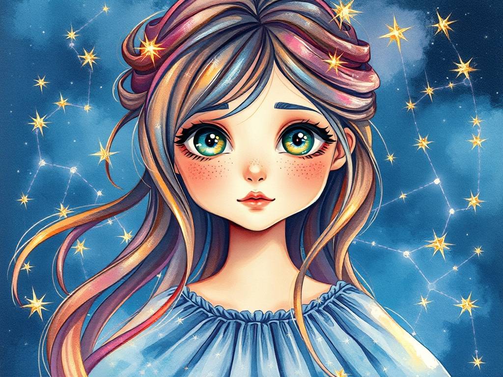 流星双子座配对头像女生可爱