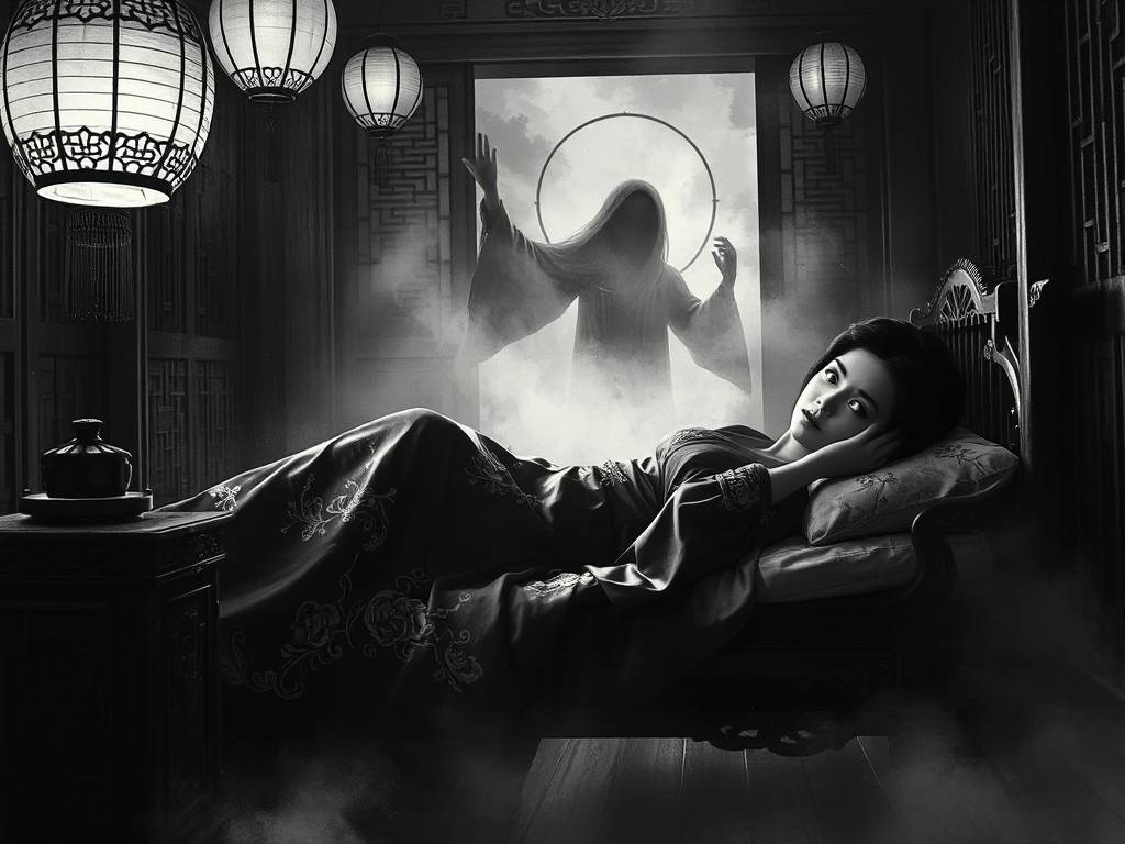 梦见女主看见鬼神什么意思