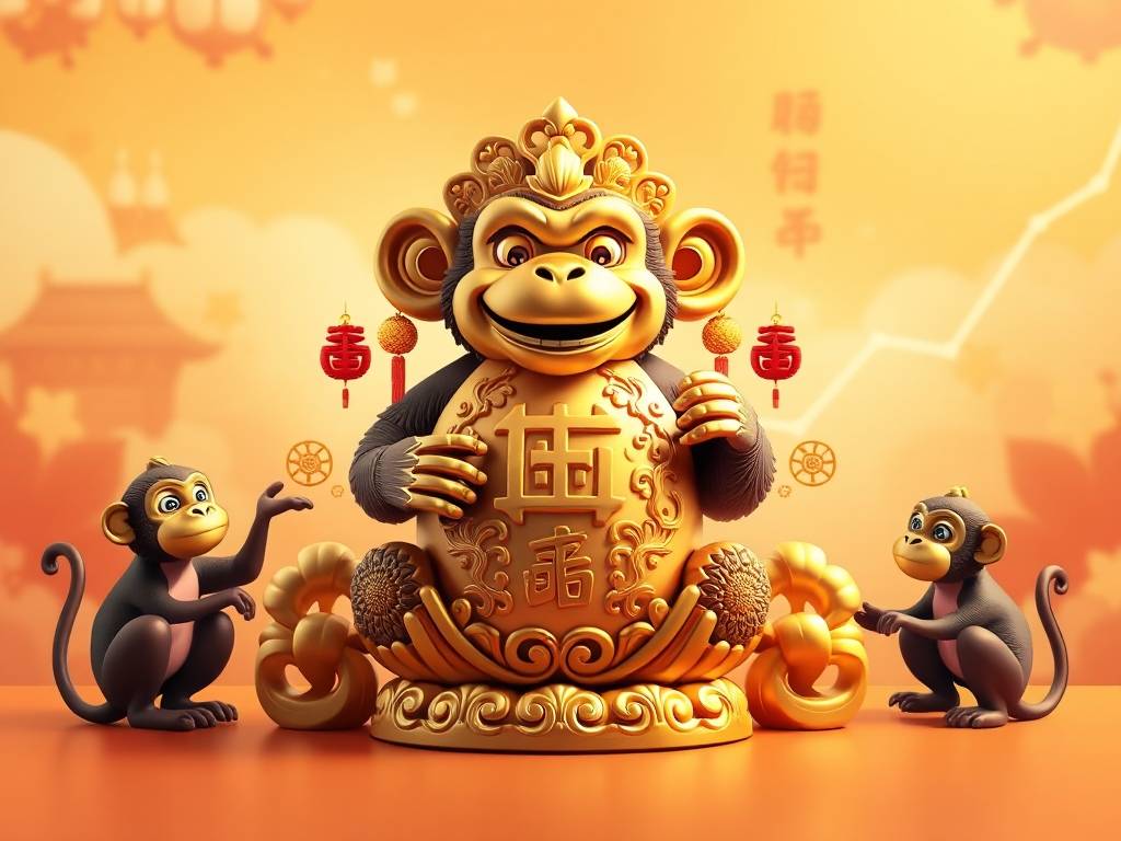 属猴的人微信头像用什么招财 带来好运金元宝