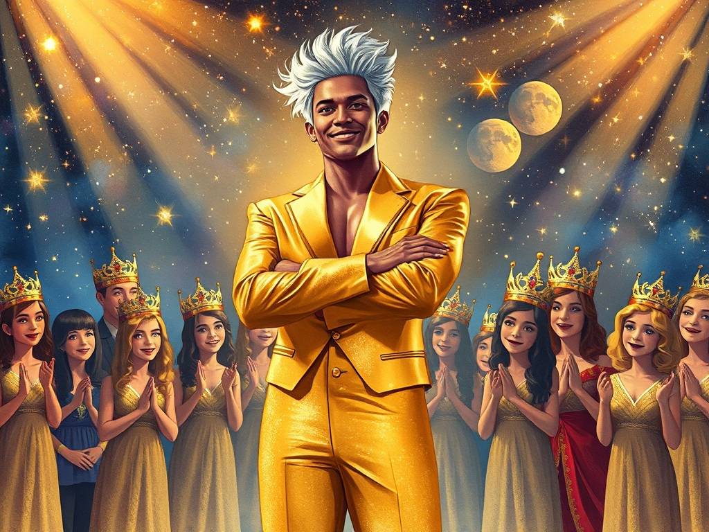 狮子座明星对象是谁图片