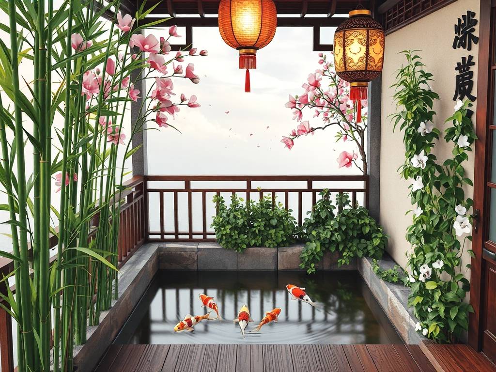 阳台风景风水