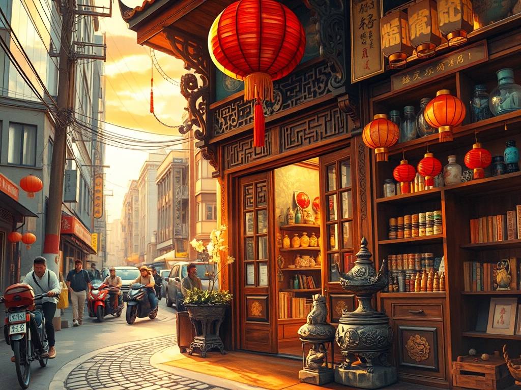 小店面招财风水图片大全高清