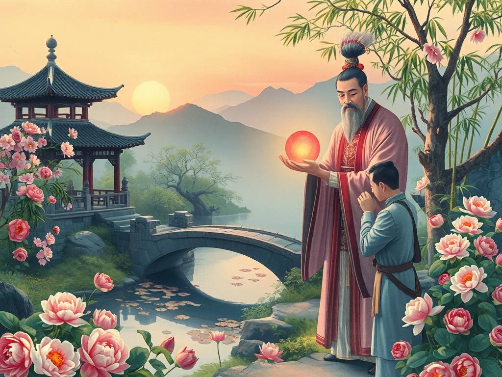 吕祖灵签桃花送药问事业