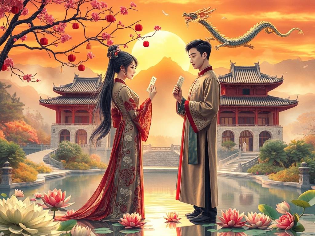 月老灵签姻缘签 抽签