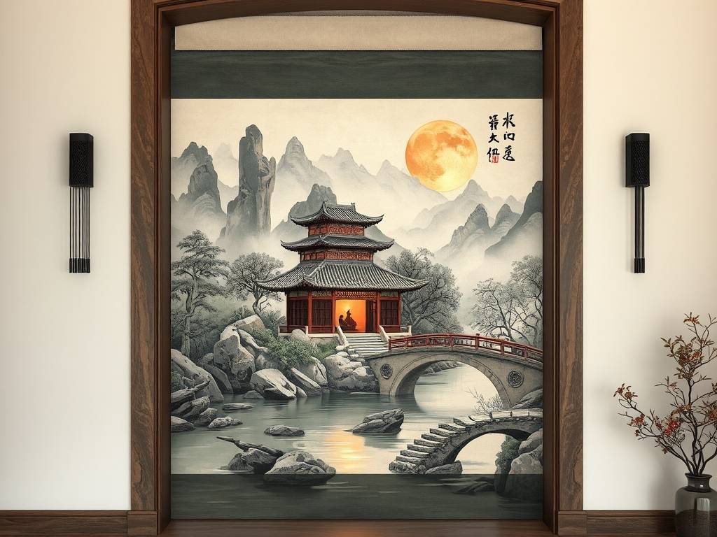 玄关在东面挂什么好