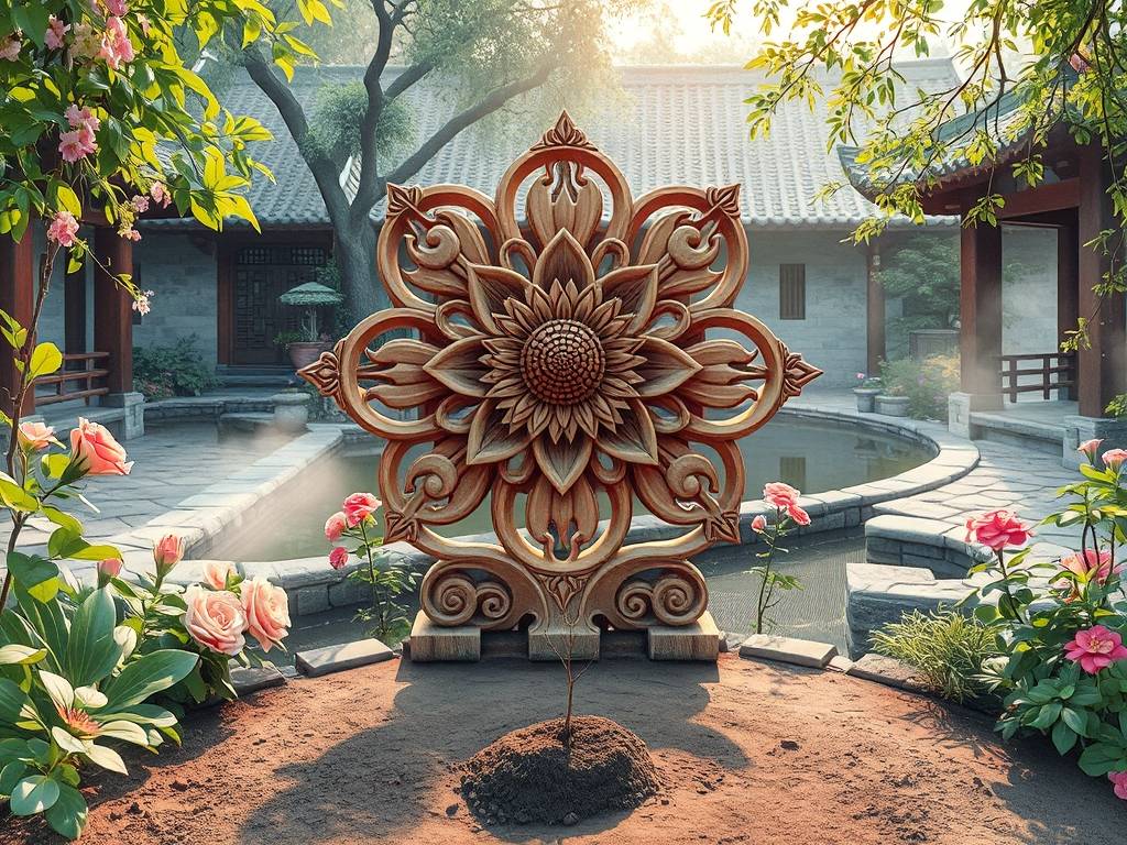 阳台风水花架图片大全