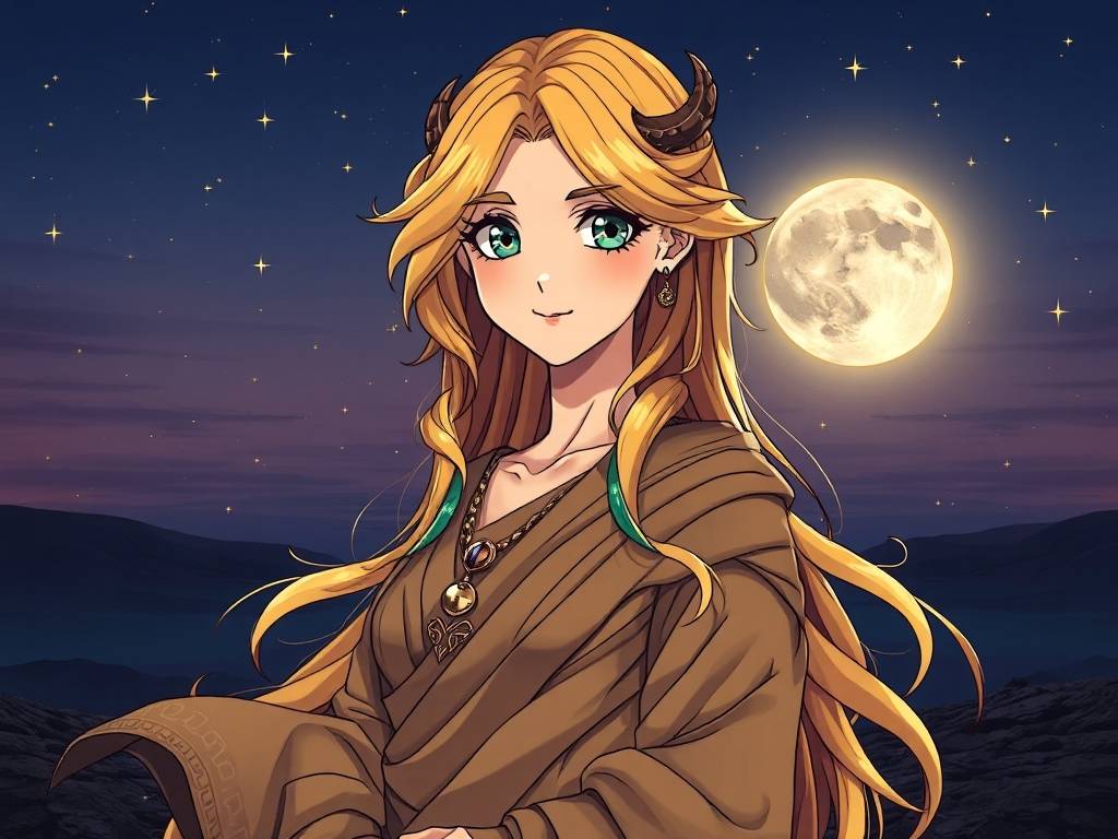 金牛座明星女头像动漫版
