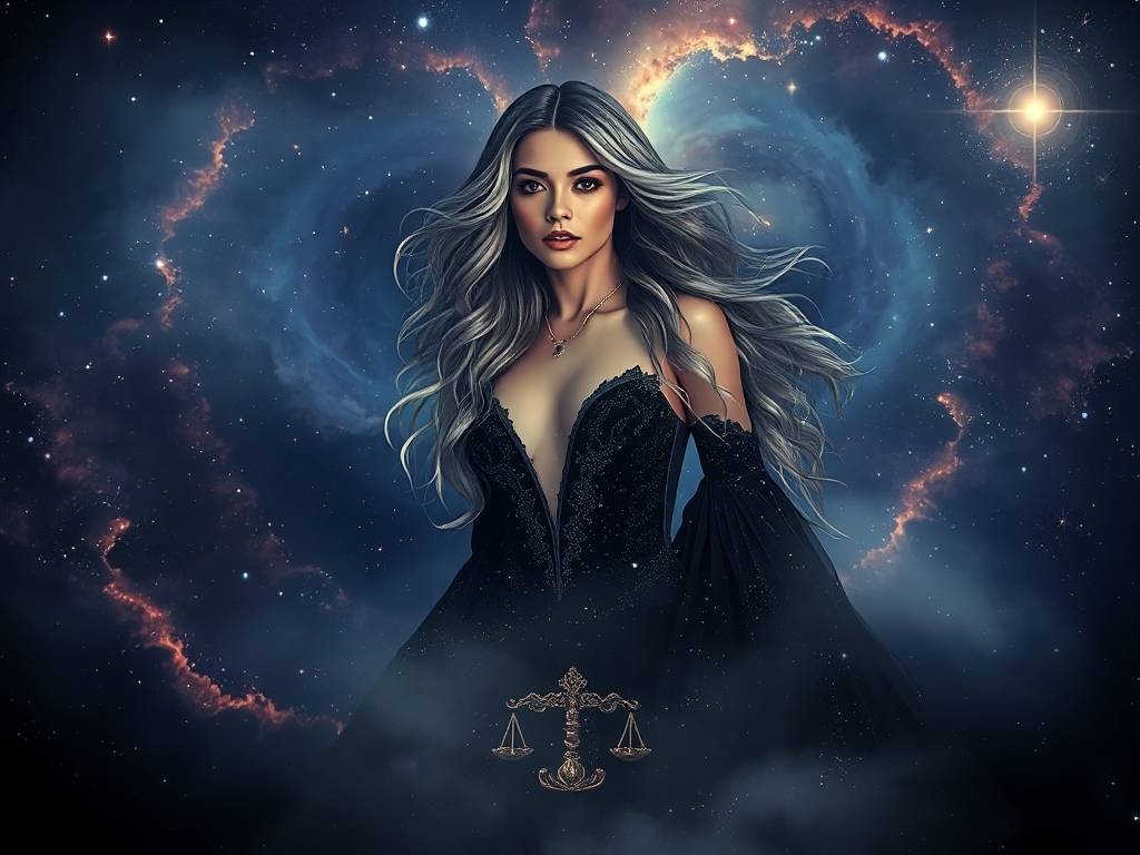 天秤座黑暗的女明星图片高清
