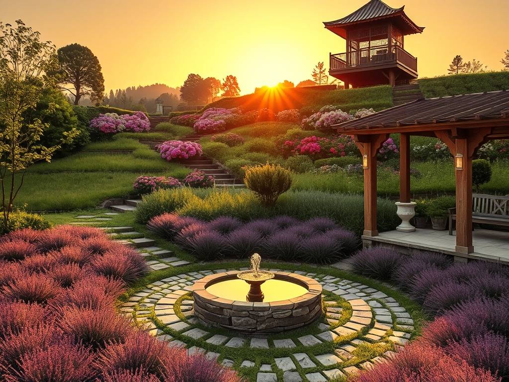 高低院子设计实景图