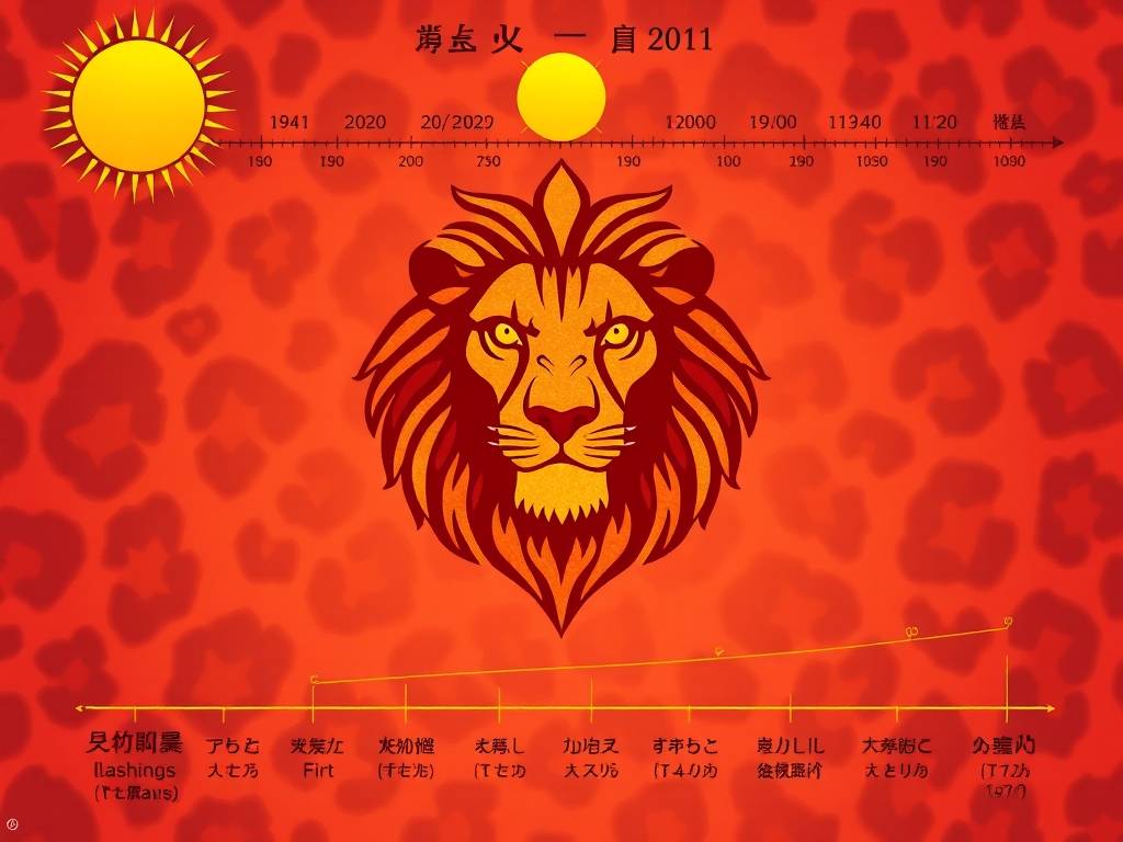 狮子座最近情感变化图表图片