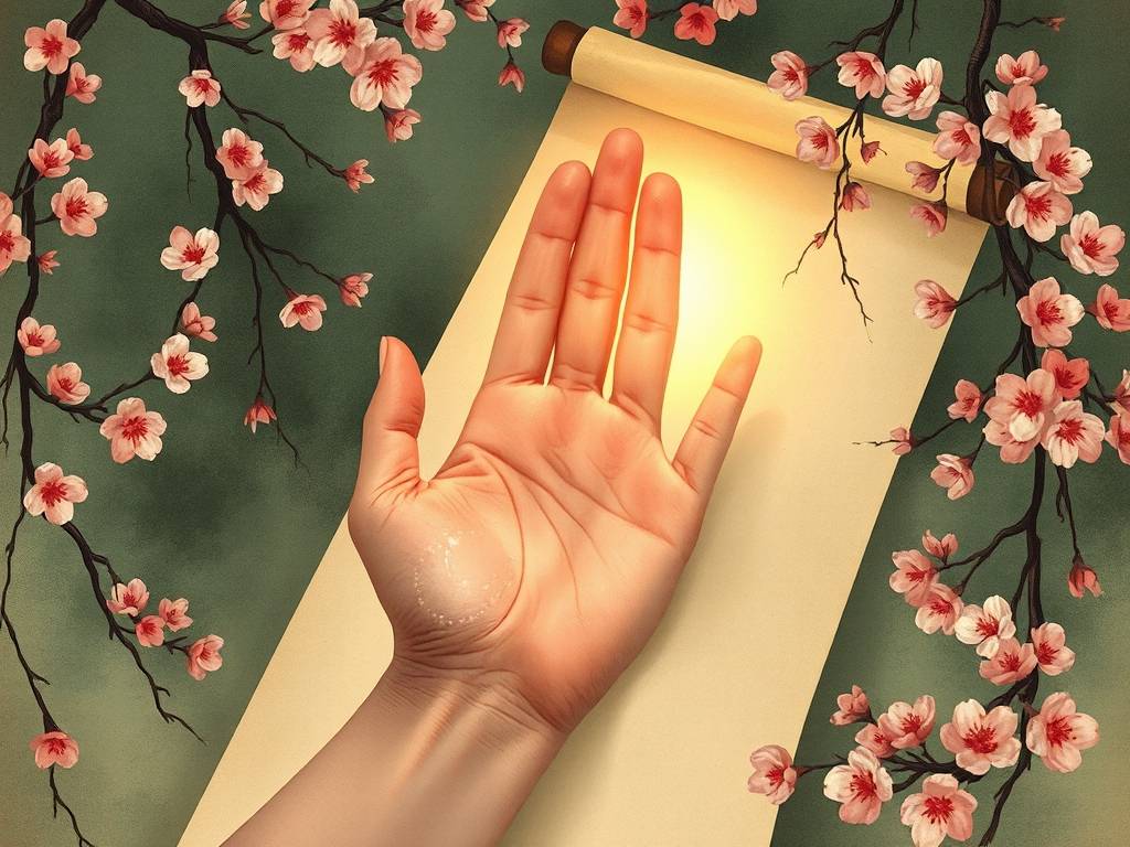 手心痣相图解