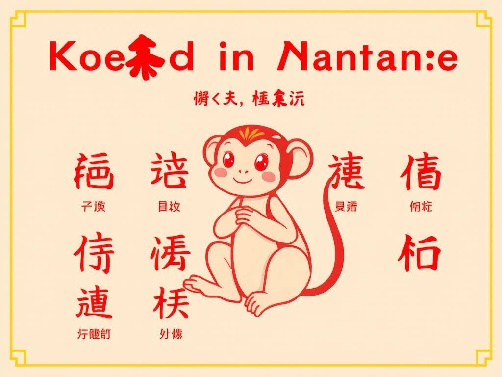 属猴女孩取名字寓意好的字