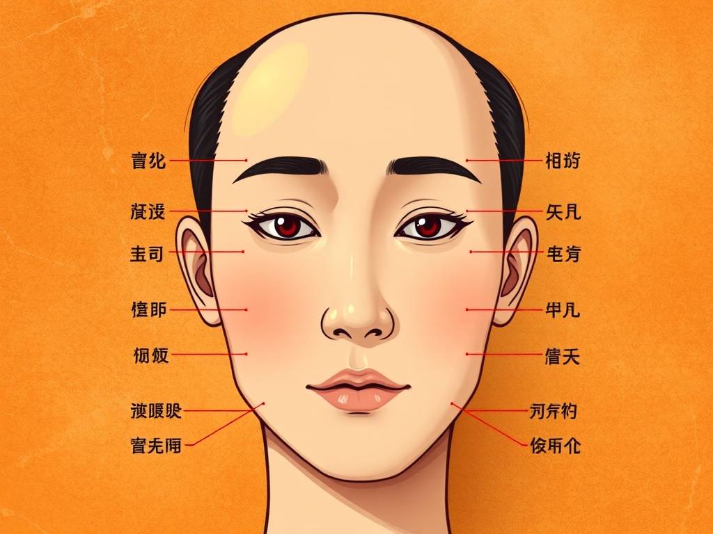 人的面相十二宫图解法图片