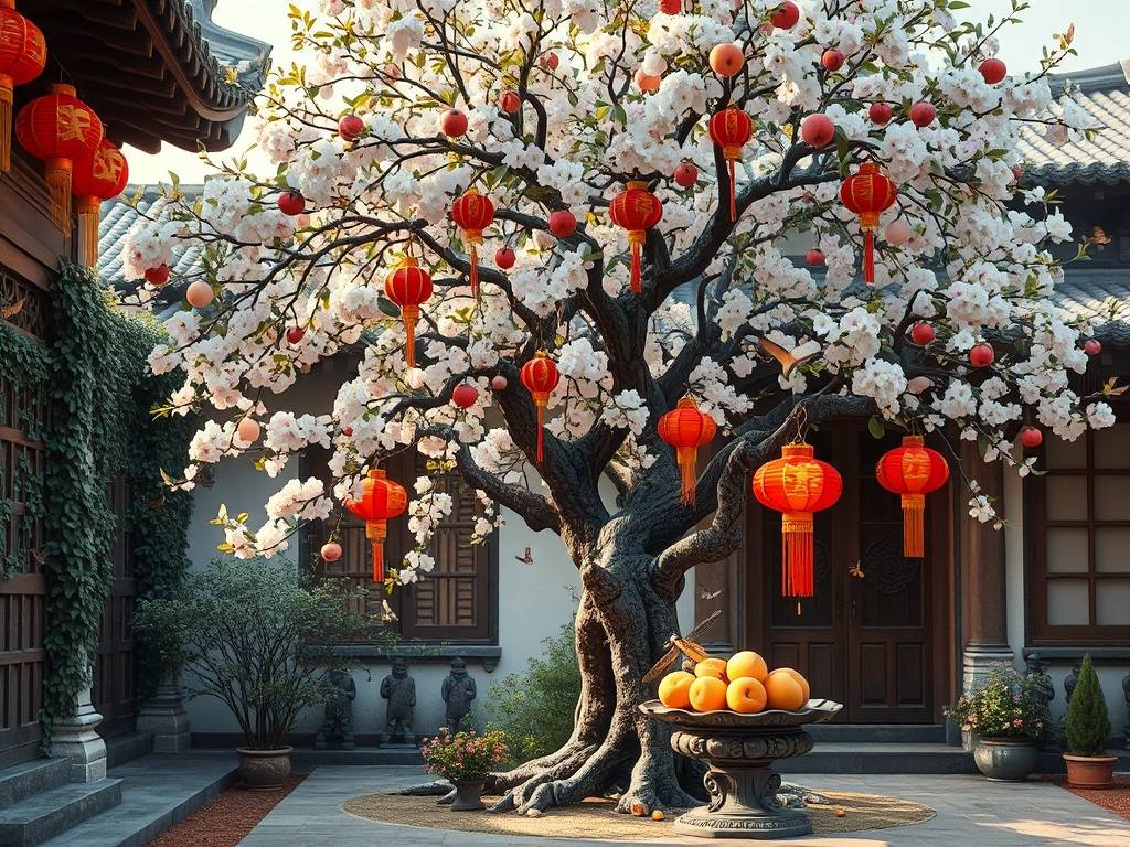 北方院子种什么果树最吉祥