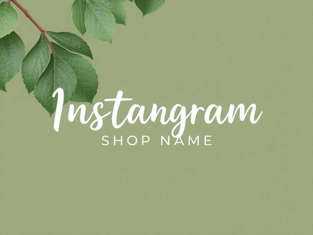 关于instagran店铺起名的信息
