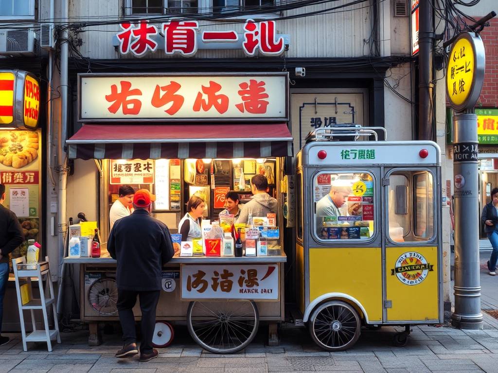 小吃店英文单词