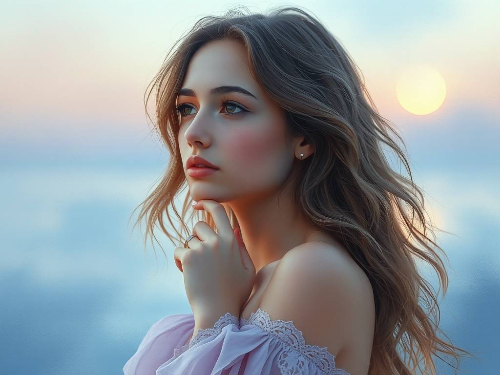 双鱼座情感头像图片女