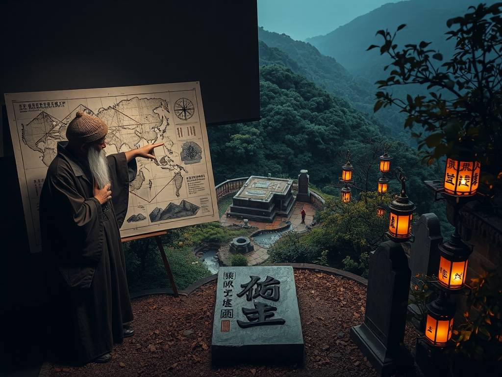 阴宅风水讲解案例视频