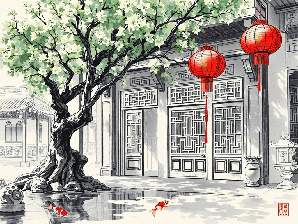 如何摆放店面好看风水图片
