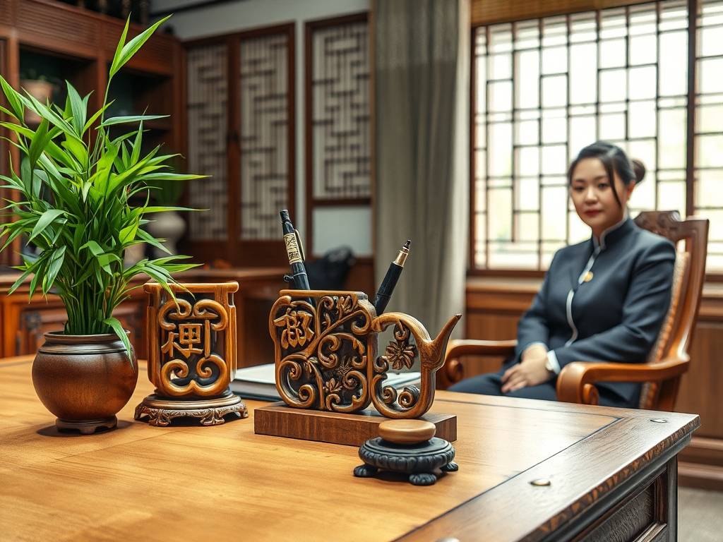 办公桌摆笔筒 风水
