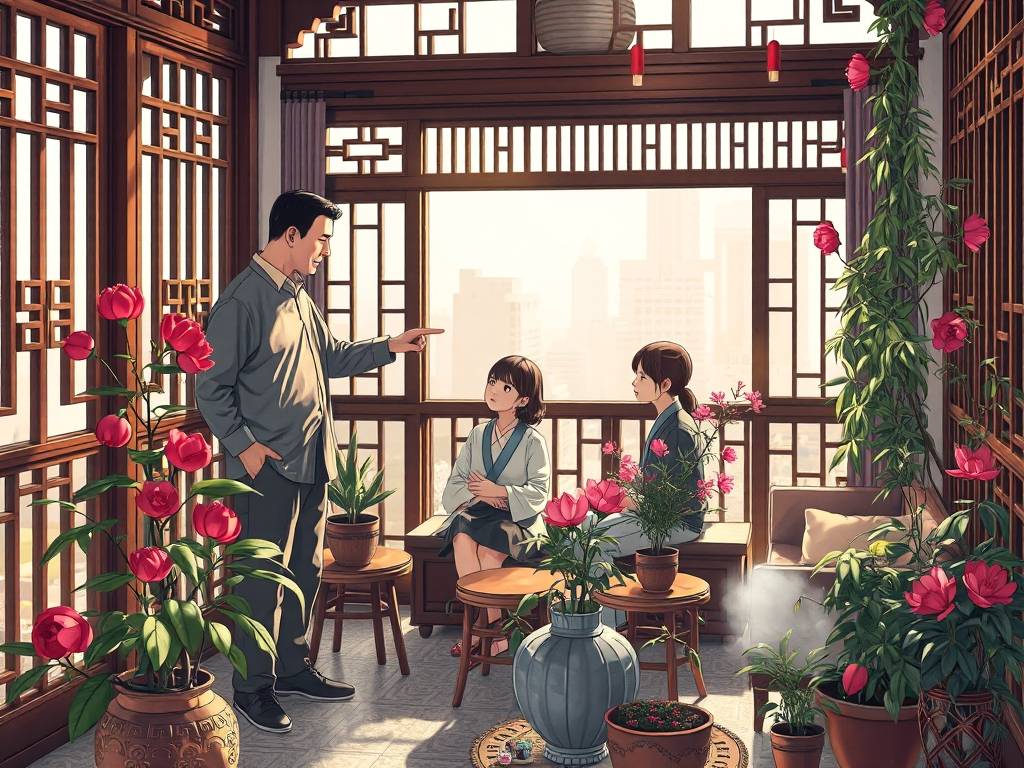 客厅阳台种花影响风水