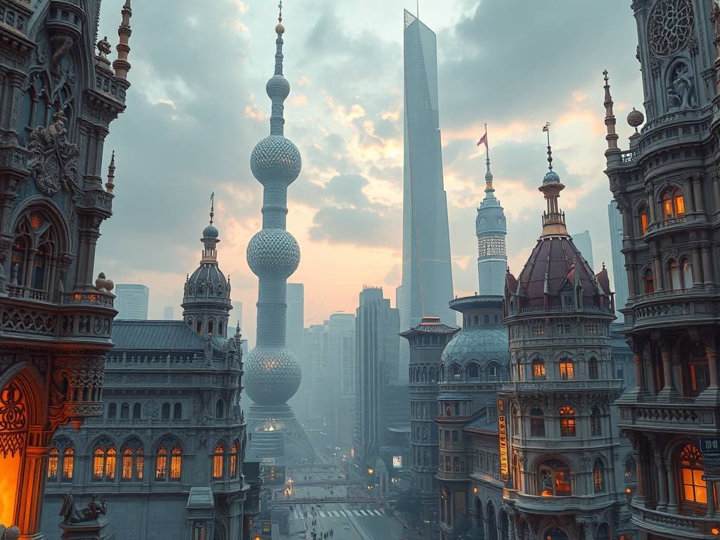 梦见上海的建筑风格变了