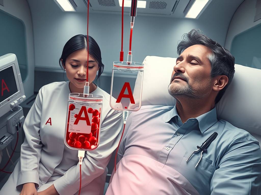 a型血输给a型血绝对安全,不需要每次都做交叉配血实验