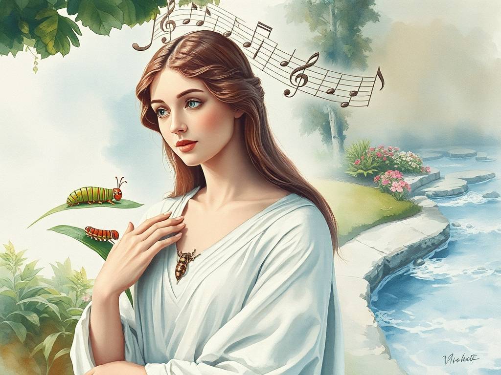 处女座画的画是什么样子的