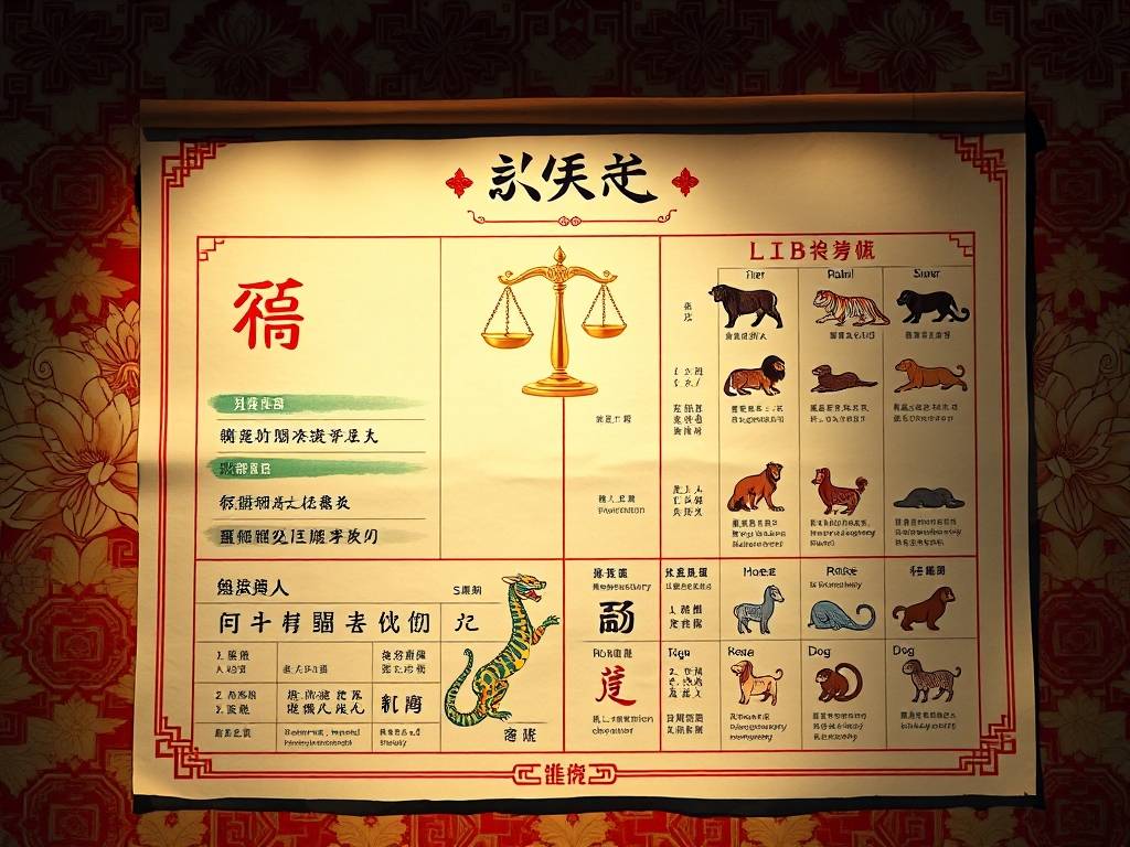 十二生肖属相天秤座配对表