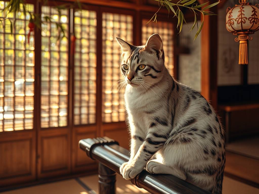 白虎斑猫最佳配对图片大全