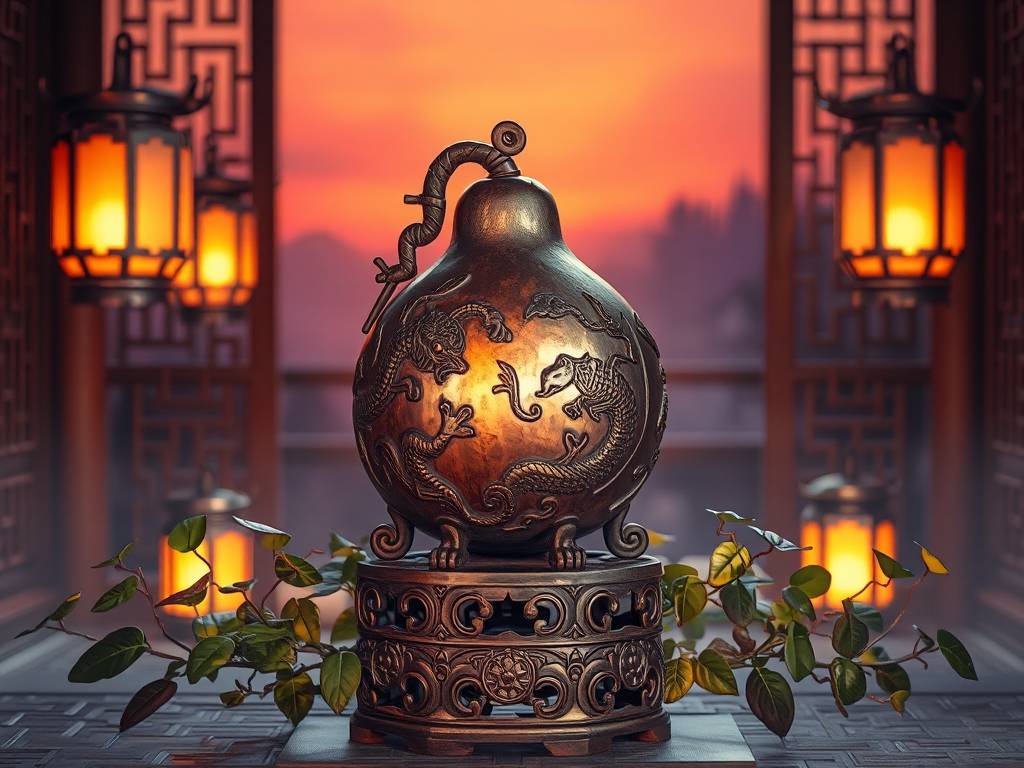 招财铜葫芦正确摆放图