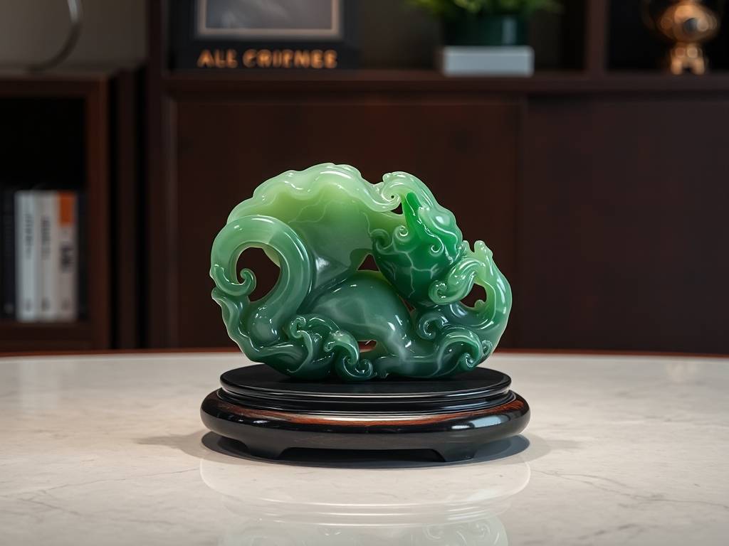 办公室玉石摆件如何摆放位置