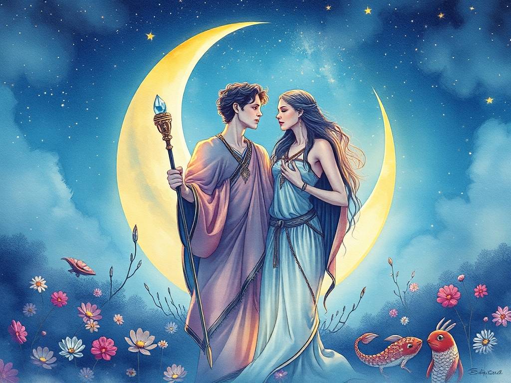 金星双子月亮双鱼男的爱情