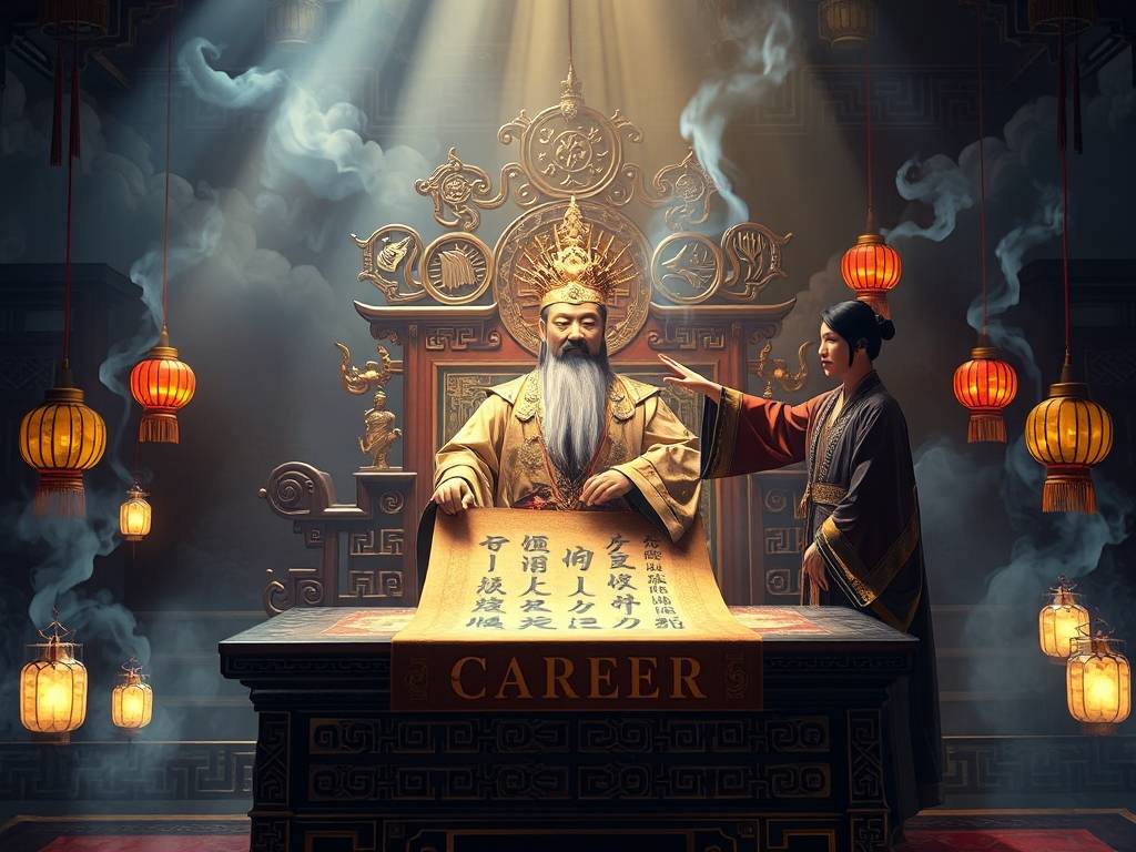 玉帝灵签12签求事业