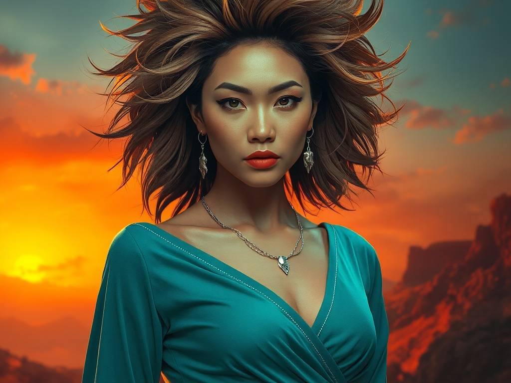狮子座长得帅的明星女