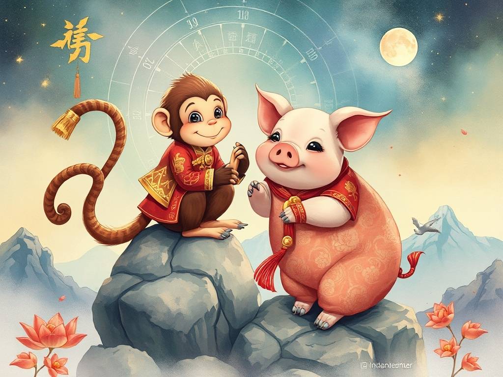 属猴和属猪的相配吗婚姻