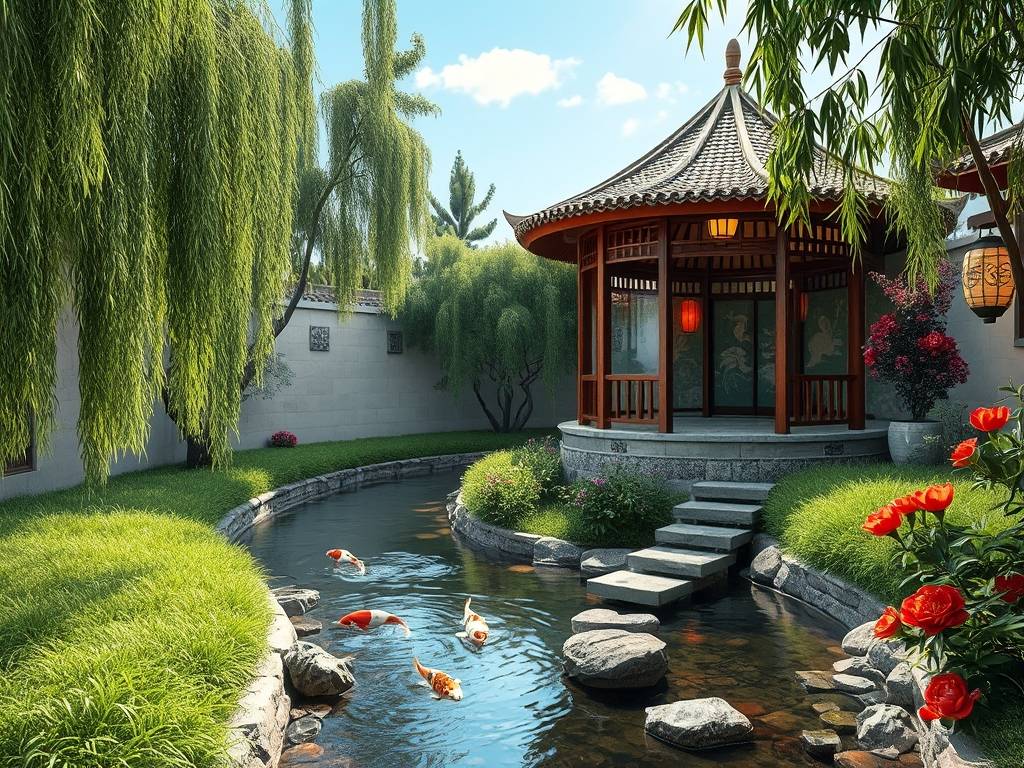 庭院溪流设计施工
