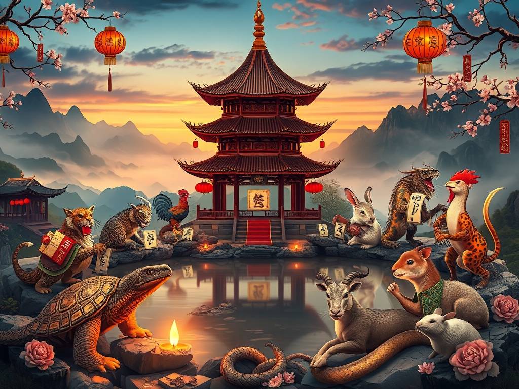 易经十二生肖开运数