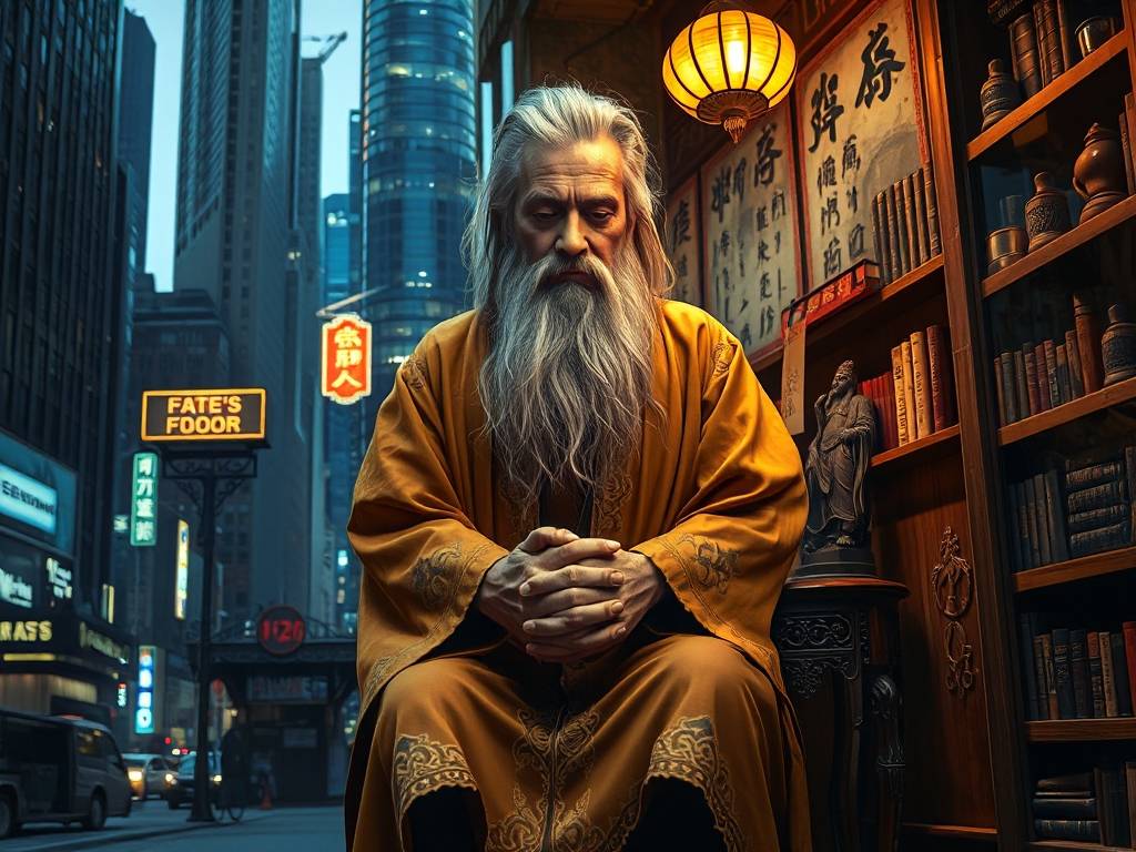 新都有一个算命的大师