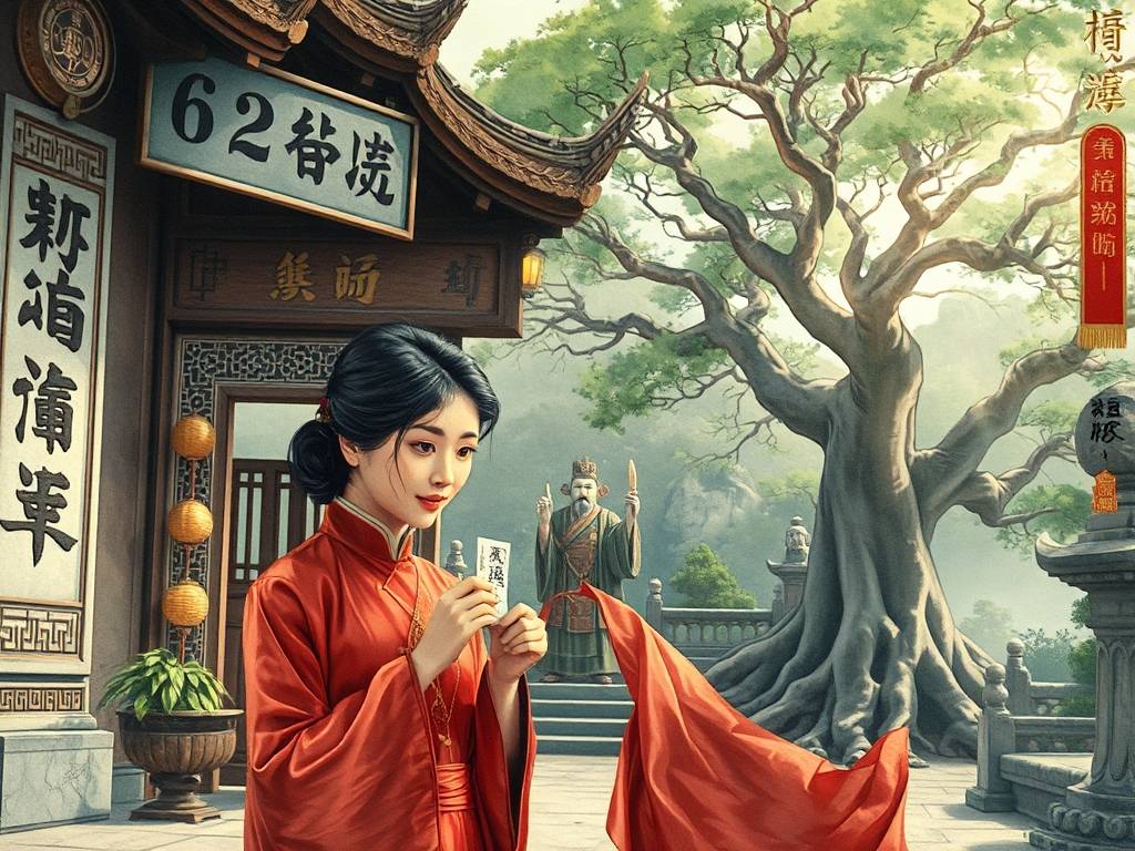 土地公庙第六十二签解签姻缘