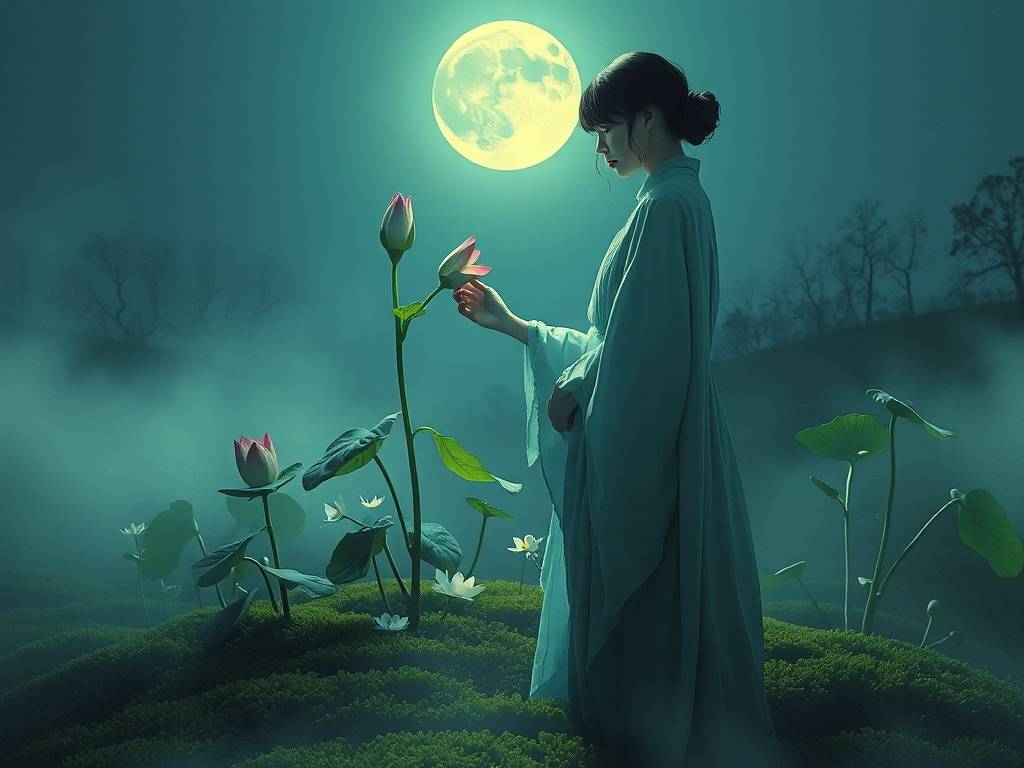 梦见掐植物的尖