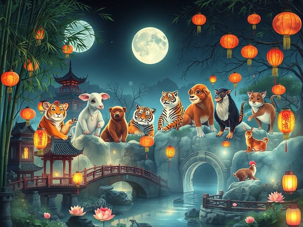 星座生肖运势图片配对大全