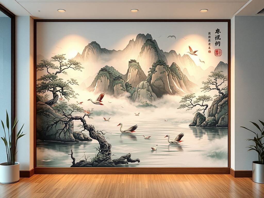 办公室门口能挂风水画吗好吗