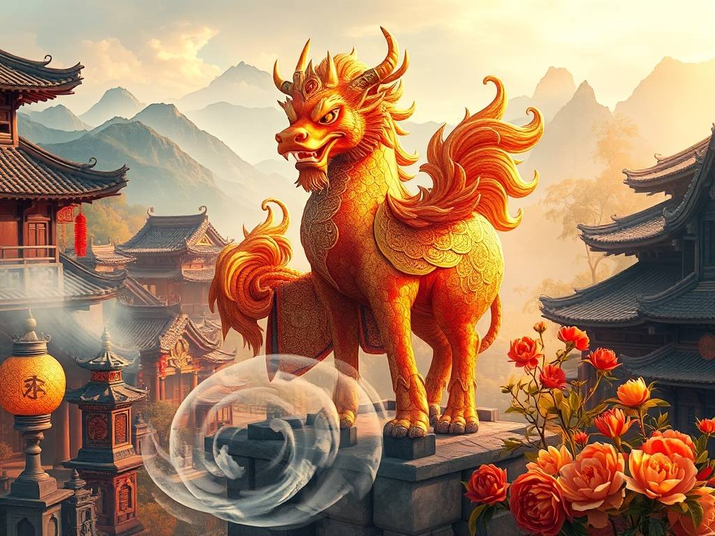 麒麟开运化煞图片大全集
