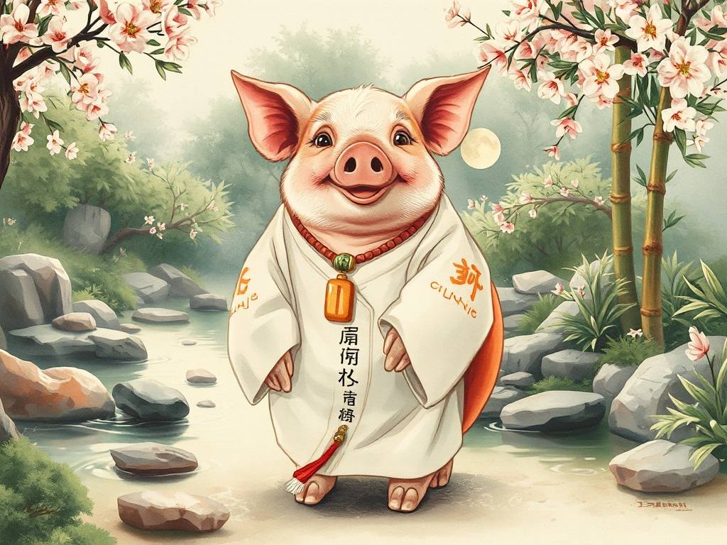 生肖姓名学之属猪篇猪
