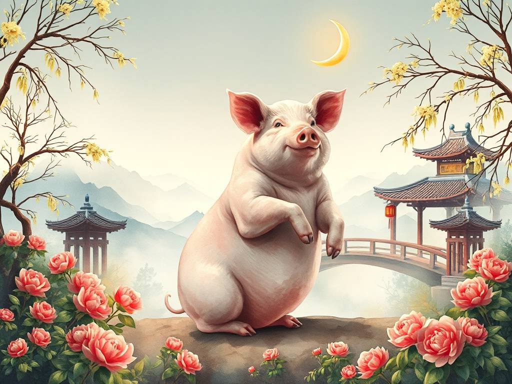 生肖姓名学之属猪篇猪