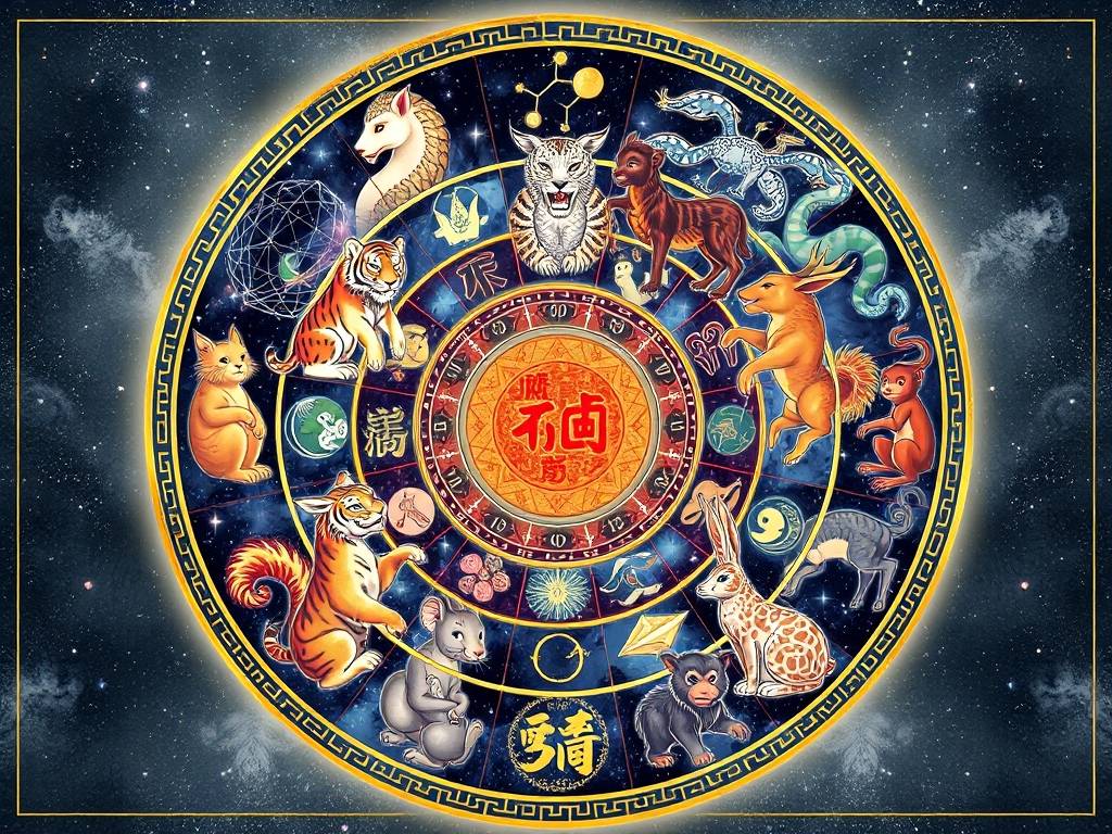 生肖与星座配对表图大全图片