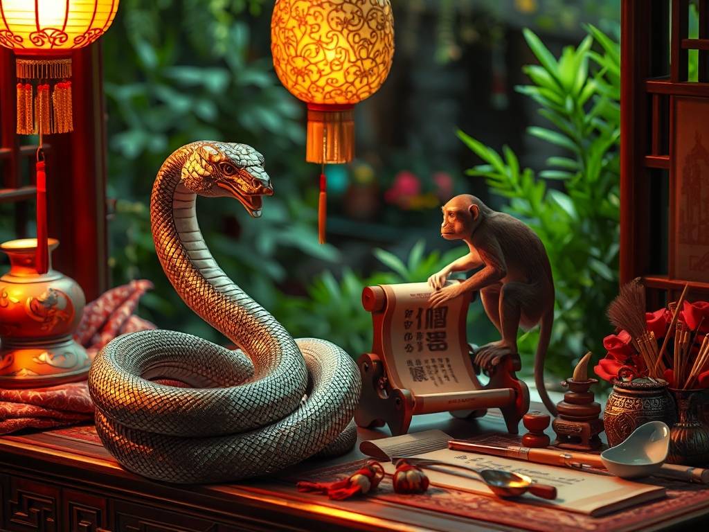 属蛇与属猴生意合不合财