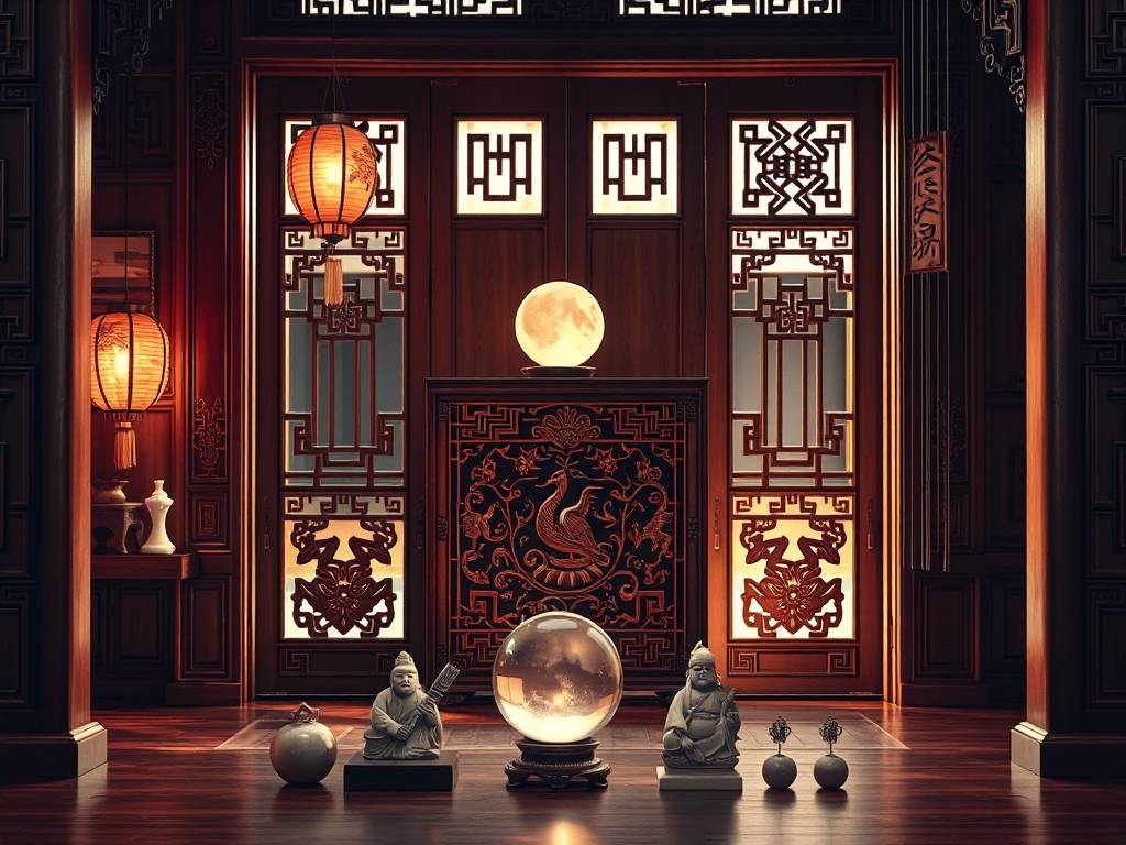 玄关柜风水摆件有讲究吗图片